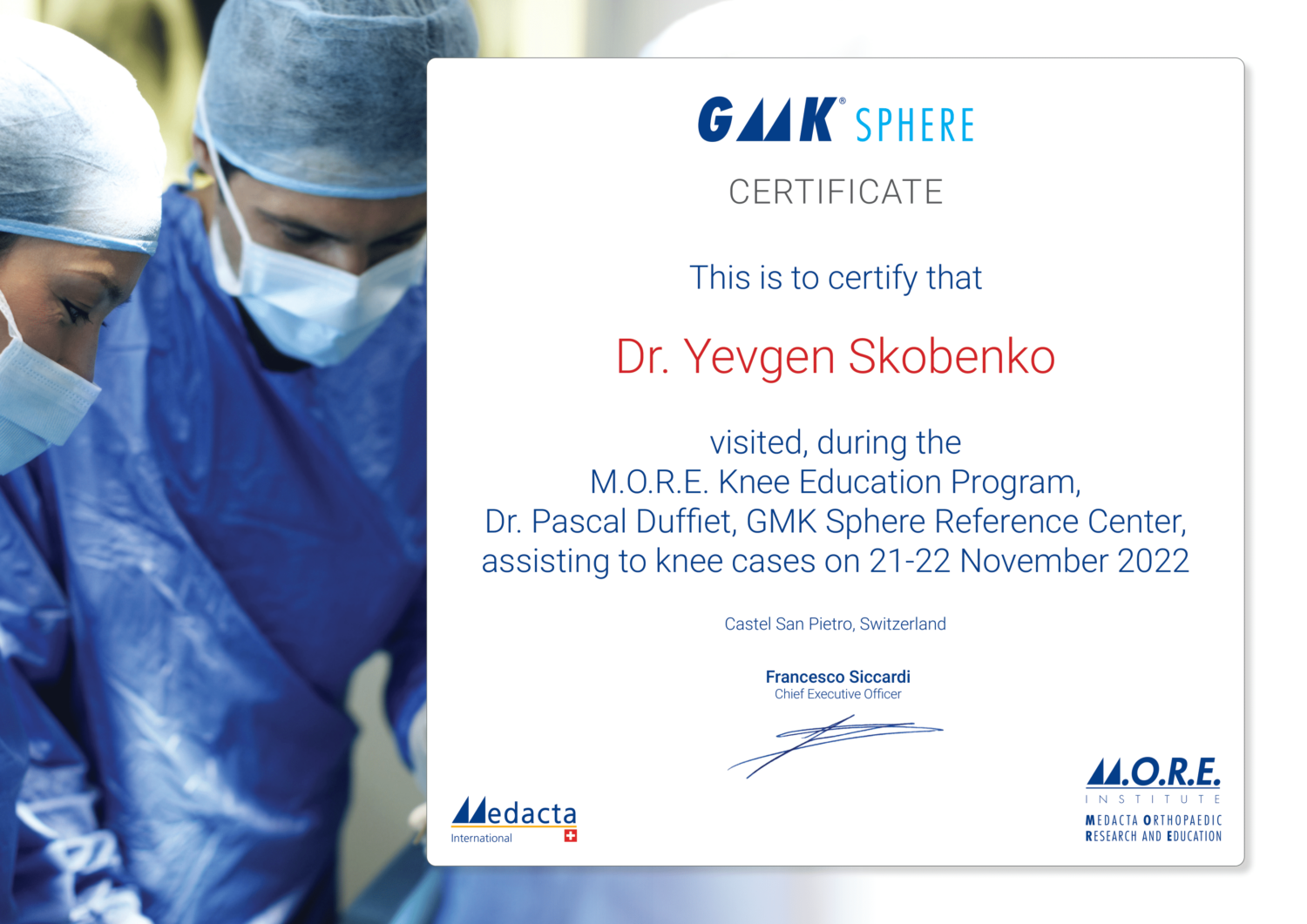 certificates_Dr. Yevgen Skobenko-1